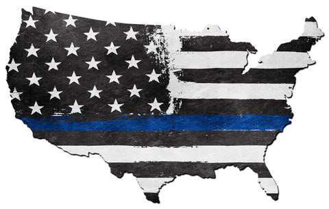 USA-Map-Thin-Blue-Line-Metal-Sign