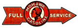 Full-Service-Mohawk-Gasoline-Metal-Sign