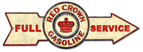 Full-Red-Crown-Gasoline-Metal-Sign