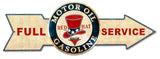 Full-Service-Red-Hat-Gasoline-Metal-Sign