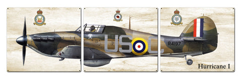 Hurricane-I-Metal-Sign