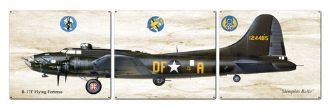B-17-Flying-Fortress-Metal-Sign
