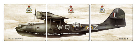 Catalina I Metal Sign