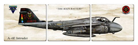 A-6E Intruder Metal Sign