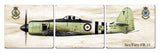 Sea Fury Metal Sign