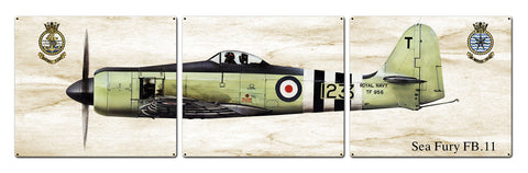 Sea-Fury-Metal-Sign