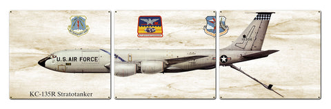KC-135R Stratotanker Metal Sign