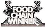 Food Chain Winner Vintage Sign Metal Sign