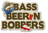 Bass, Beer 'n' Bobbers Vintage Sign Metal Sign