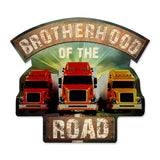 Brotherhood Of The Road Vintage Sign Metal Sign