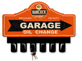 Classic Hancock Gasoline Key Hanger Vintage Sign Metal Sign