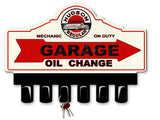 Hudson Gasoline Key Hanger Vintage Sign Metal Sign