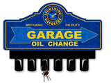 Lightning Gasoline Key Hanger Vintage Sign Metal Sign