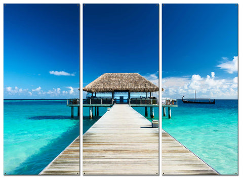 Beach Plasma Vintage Sign Metal Sign