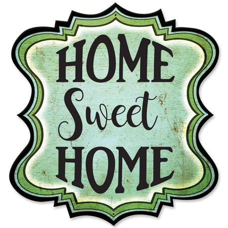Home Sweet Home Vintage Sign Metal Sign