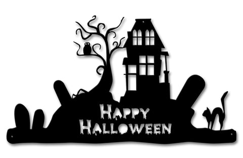 Happy-Halloween-Cutout-Vintage-Sign-Metal-Sign