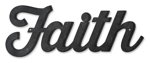 Faith Vintage Sign Metal Sign