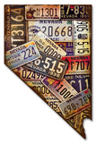 Nevada License Plates Vintage Sign Metal Sign