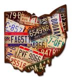 Ohio License Plates Vintage Sign Metal Sign