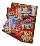 Arizona License Plates Vintage Sign Metal Sign