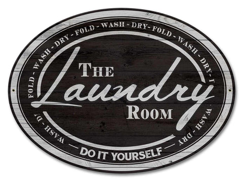 Laundry Room Vintage Sign Metal Sign