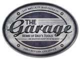 The Garage Vintage Sign Metal Sign