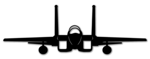 F 15 Silhouette Vintage Sign Metal Sign