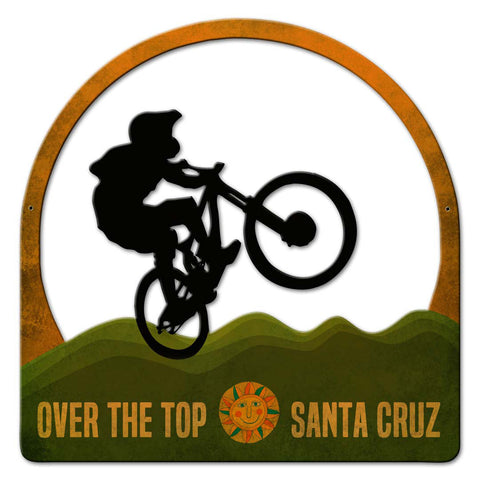 Over-The-Top-Santa-Cruz-Vintage-Sign-Metal-Sign