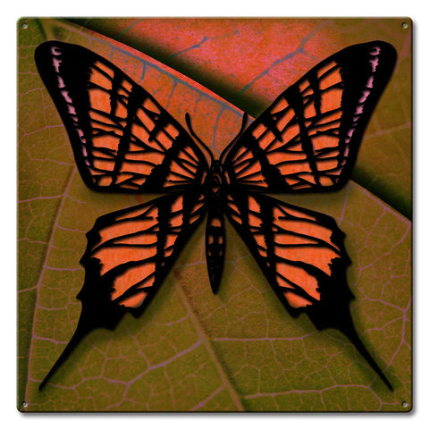 Butterfly-3-D-Vintage-Sign-Metal-Sign