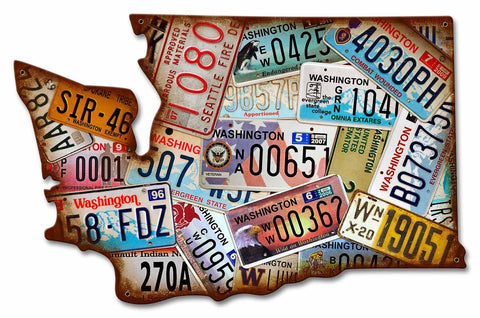 Washington-State-License-Plates-Vintage-Sign-Metal-Sign