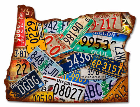 Oregon-License-Plates-Vintage-Sign-Metal-Sign