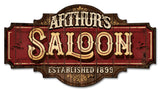 Saloon  Vintage Sign - Personalized Metal Sign