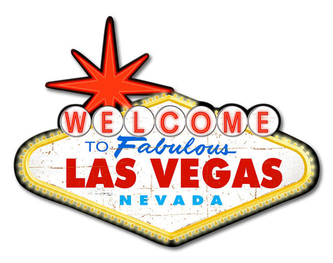 Las Vegas Vintage Sign Metal Sign