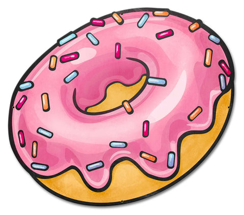 Donut Vintage Sign Metal Sign