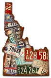 Idaho License Plates Metal Sign
