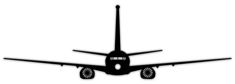 PSB084-P-8 Poseidon Silhouette Metal Sign