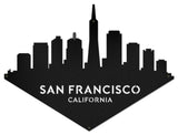 San Francisco Skyline Metal Sign
