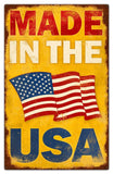 Made In The USA Metal Sign