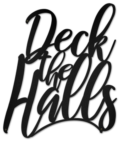 Deck-The-Halls-Metal-Sign