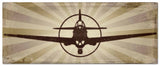 Planes P-40 Warhawk Metal Sign