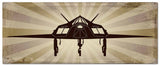 Planes-F117-Stealth-Fighter-Metal-Sign