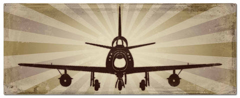 Planes-F86F-Sabre-Metal-Sign