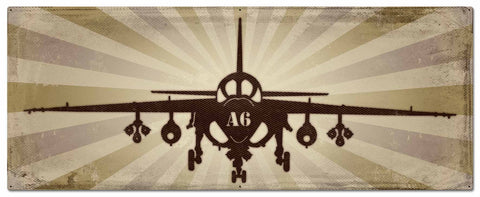 Planes A6 Intruder Metal Sign