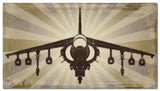 Planes Harrier Metal Sign