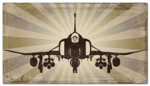 Planes Phantom Metal Sign