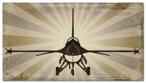 Planes F-16 Metal Sign