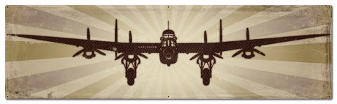 Planes Lancaster Metal Sign
