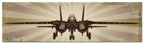 Planes F14 Tomcat Metal Sign