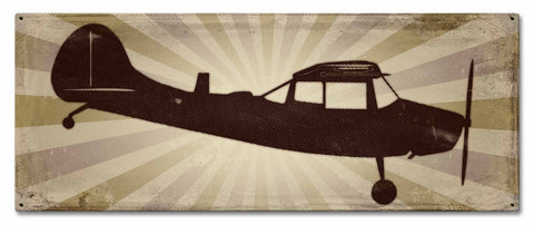 Planes O-1E Metal Sign