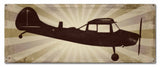 Planes O 1E Metal Sign
